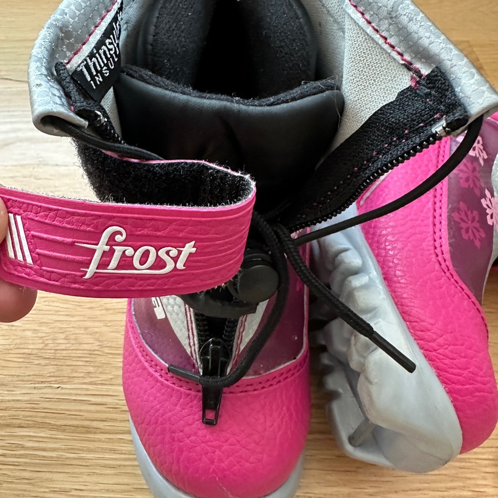 Frost Kids Pink Snow Boots